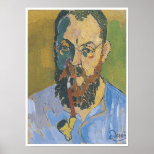 Poster Retrato de Matisse, 1905