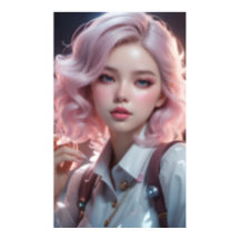 Retrato de Menina Borroso 1