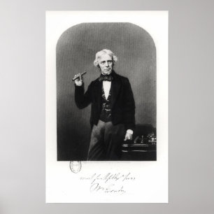 Poster Retrato de Michael Faraday
