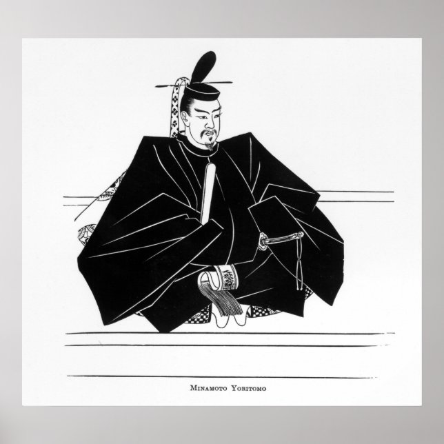 Póster Retrato de Minamoto Yoritomo (Frente)