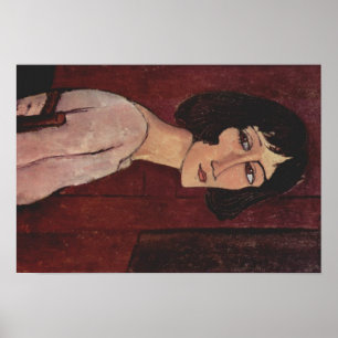 Póster Retrato de Modigliani Amedeo