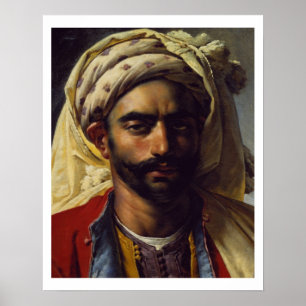 Póster Retrato de Mustapha