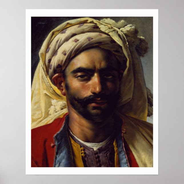 Póster Retrato de Mustapha (Frente)