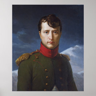 Poster Retrato de Napoleão Bonaparte Primeiro Consul