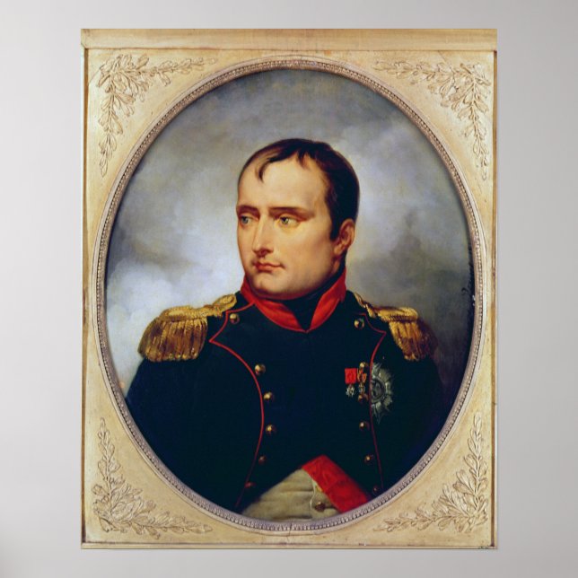 Póster Retrato de Napoleão I , 1815 (Frente)