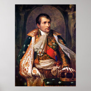 Póster Retrato de Napoleon Bonaparte por Andrea Appiani