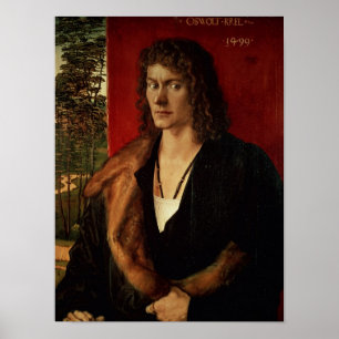 Póster Retrato de Oswolt Krel, 1499