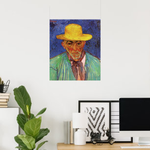Poster Retrato de Patience Escalier por Vincent van Gogh