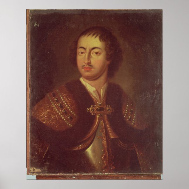 Póster Retrato de Pedro I (Frente)