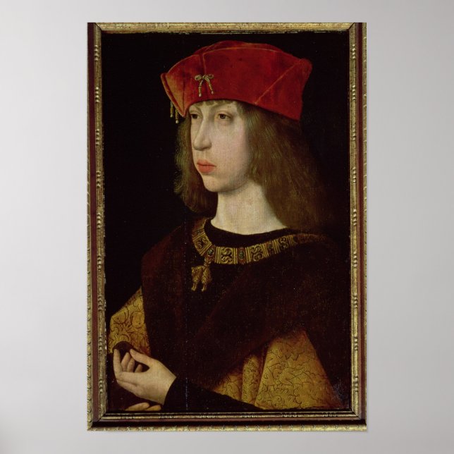 Póster Retrato de Philip o Bonito (Frente)
