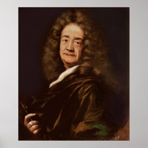 Póster Retrato de Pierre Puget