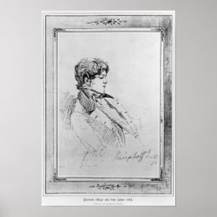 Póster Retrato de Prince Otto Von Bismarck, 1834