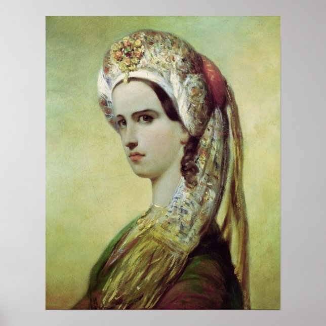 Póster Retrato de Rachel (Frente)