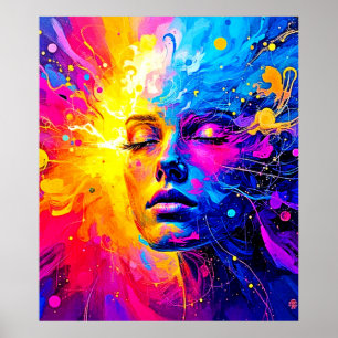 Poster Retrato de Radiação Emocional
