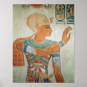 Póster Retrato de Ramesses III de