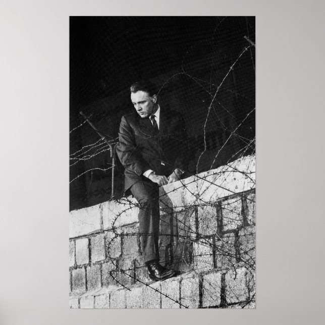 Poster Retrato de Richard Burton (Frente)