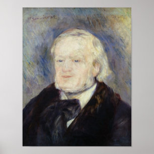 Póster Retrato de Richard Wagner 1882