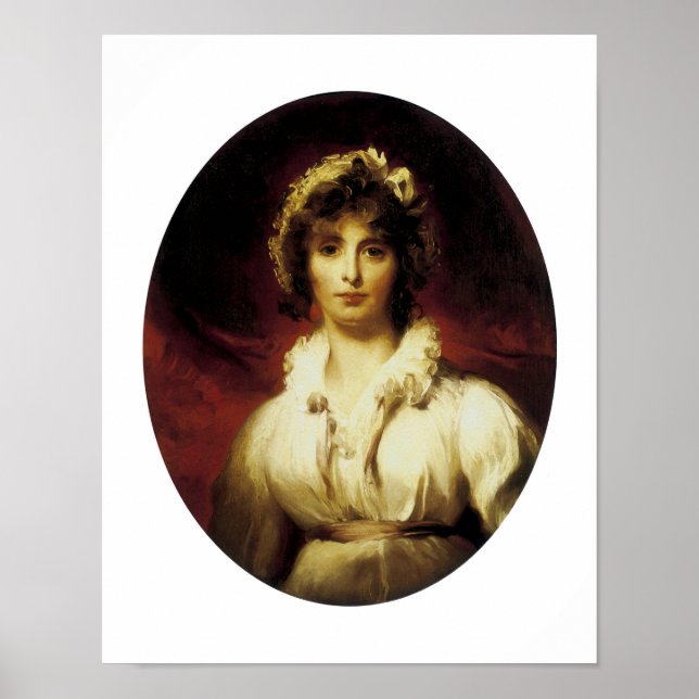 Póster Retrato de Robert Burne-Jones (Frente)