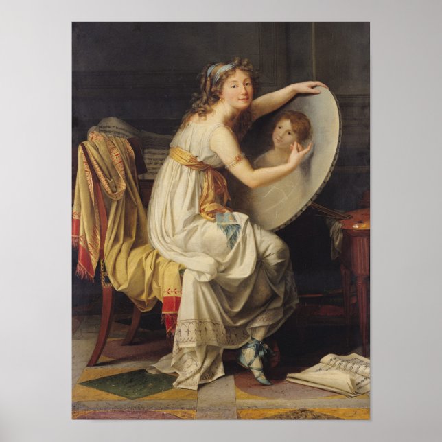 Póster Retrato de Rosa Adelaide Ducreux (Frente)
