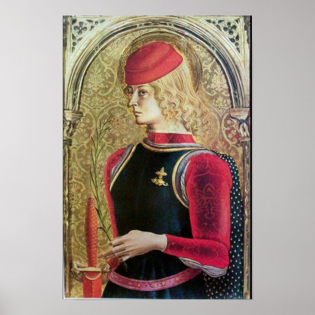 PÓSTER RETRATO DE SÃO JORGE (Frente)