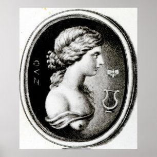 Póster Retrato de Sappho