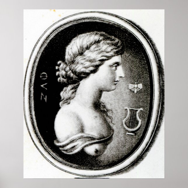 Póster Retrato de Sappho (Frente)