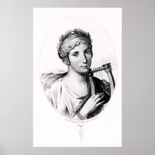 Póster Retrato de Sappho