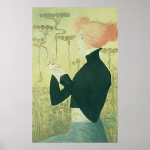 Póster Retrato de Sarah Bernhardt