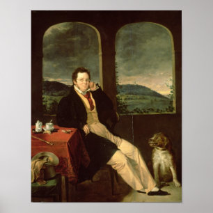 Poster Retrato de Schubert