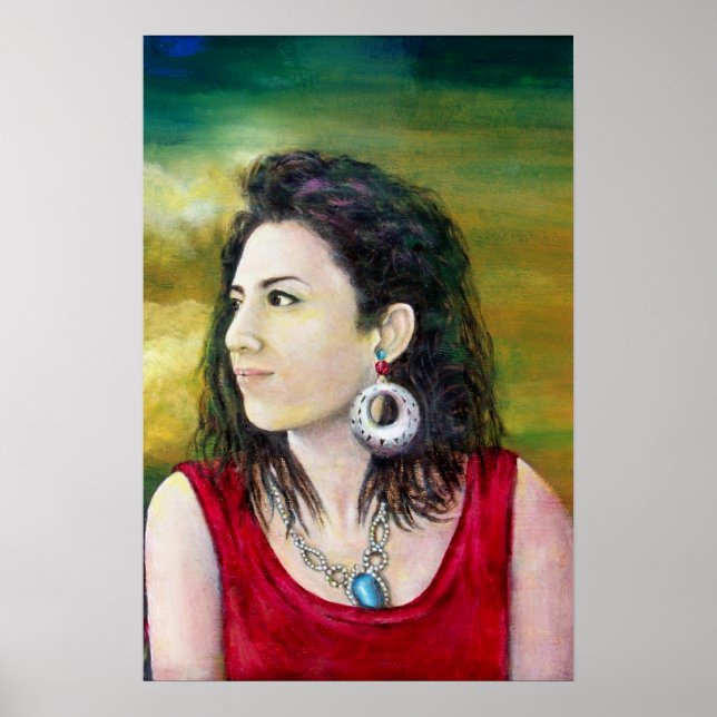 POSTER RETRATO DE SENHORA (Frente)