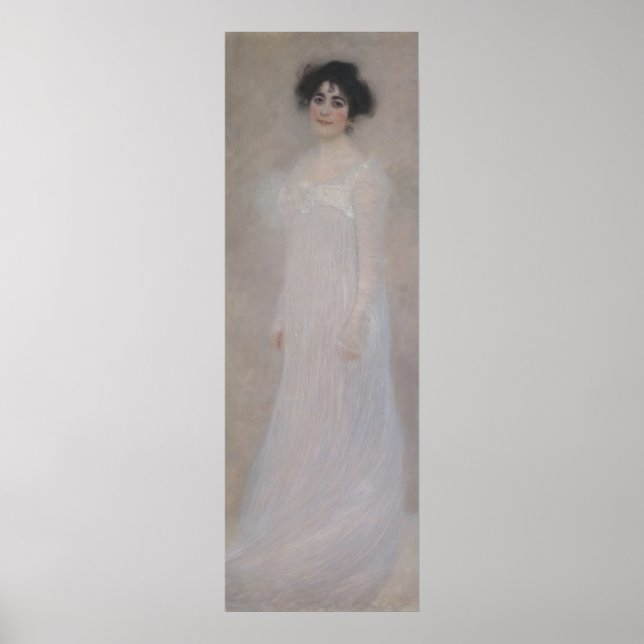 Poster Retrato de Serena Lederer - Gustav Klimt (1899) (Frente)