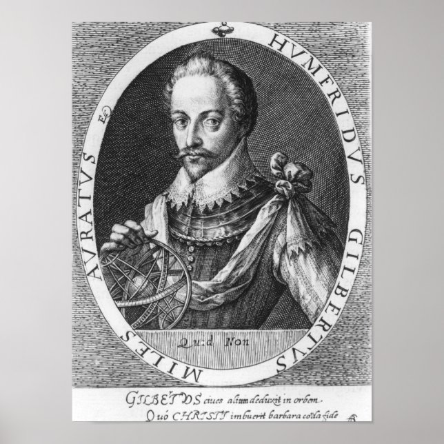Póster Retrato de Sir Humphrey Gilbert (Frente)