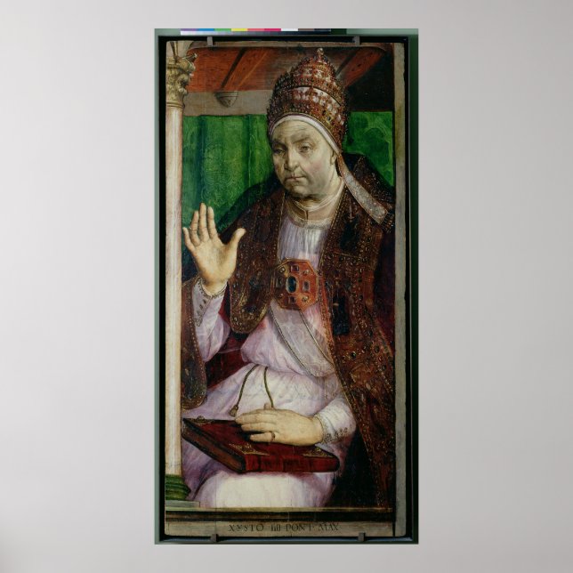 Póster Retrato de Six IV c.1475 (Frente)