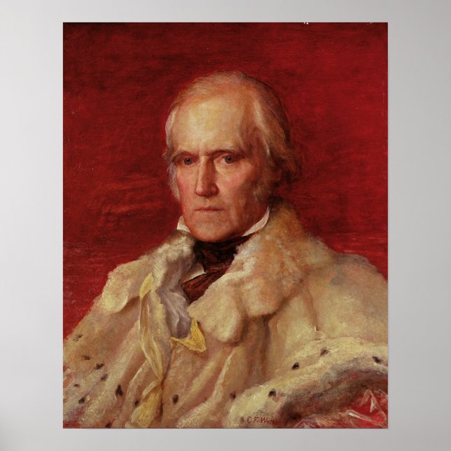 Póster Retrato de Stratford Canning (Frente)