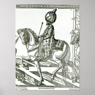 Poster Retrato de Suleiman o magnífico