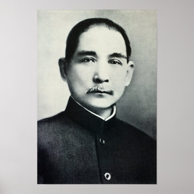 Poster Retrato de Sun Yat-Sen (Frente)