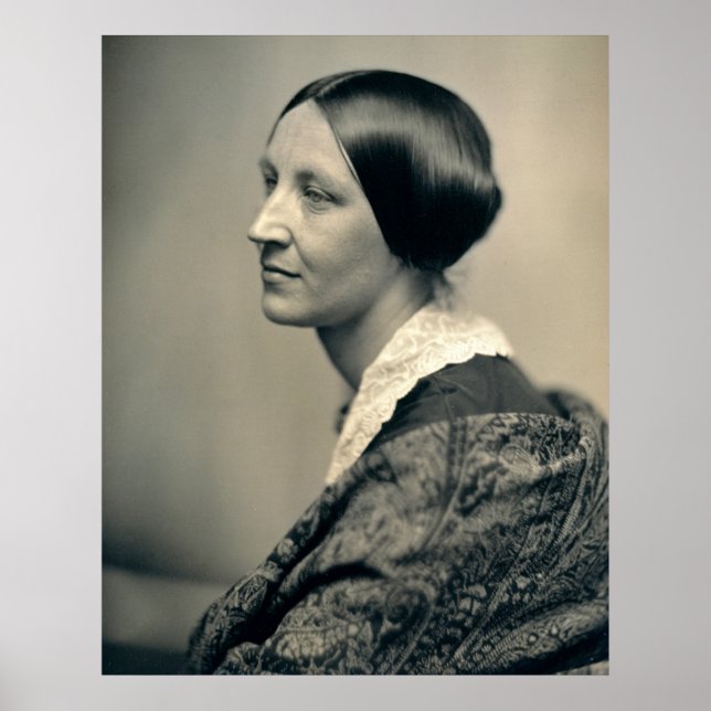 Póster Retrato de Susan Brownell Anthony 1850 sufragista (Frente)