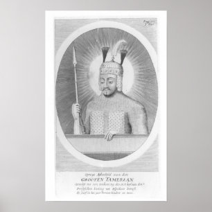 Póster Retrato de Tamerlane o excelente