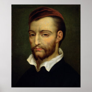 Póster Retrato de Theodore Gericault