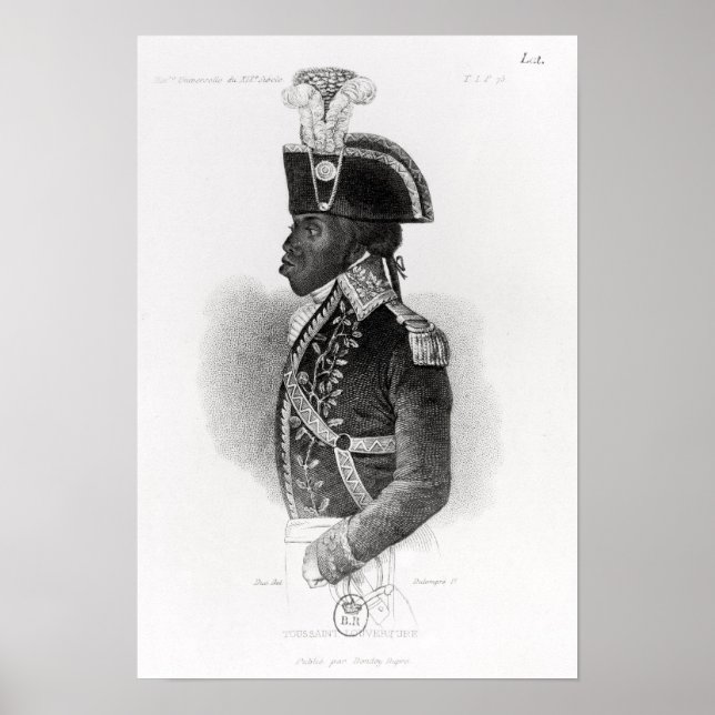 Poster Retrato de Toussaint L'Ouverture (Frente)