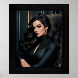Poster Retrato de Tressa Straninski por Xzendor7