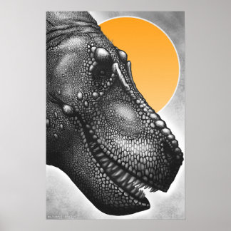 Poster Retrato de Tyrannosaurus