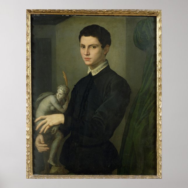 Poster Retrato de um escultor (Frente)