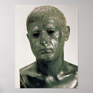 Poster Retrato de um guerreiro romano desconhecido, AD 30