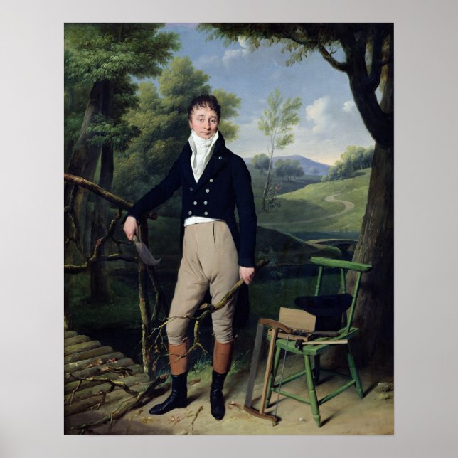 Póster Retrato de um Homem 3 (Frente)