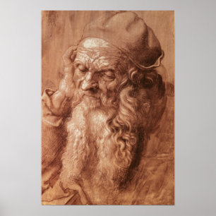 Póster Retrato de um homem, envelhecido ninety-three,