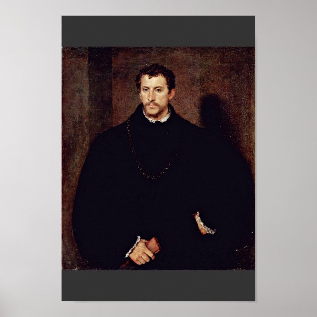 Póster Retrato De Um Jovem (O Jovem Inglês) (Frente)