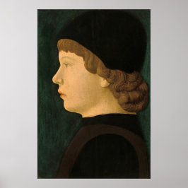 Poster Retrato de um Menino - Cartaz de Arte Fina Norte-I