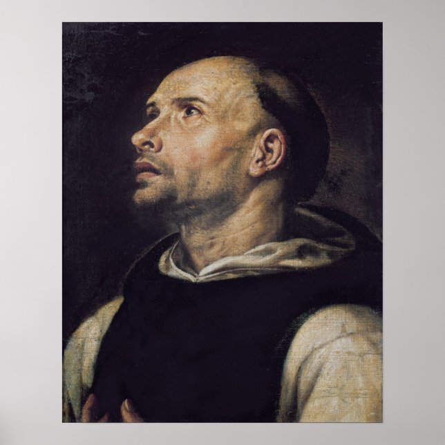 Póster Retrato de um Monge (Frente)