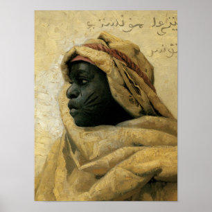 Póster Retrato de um Nubian